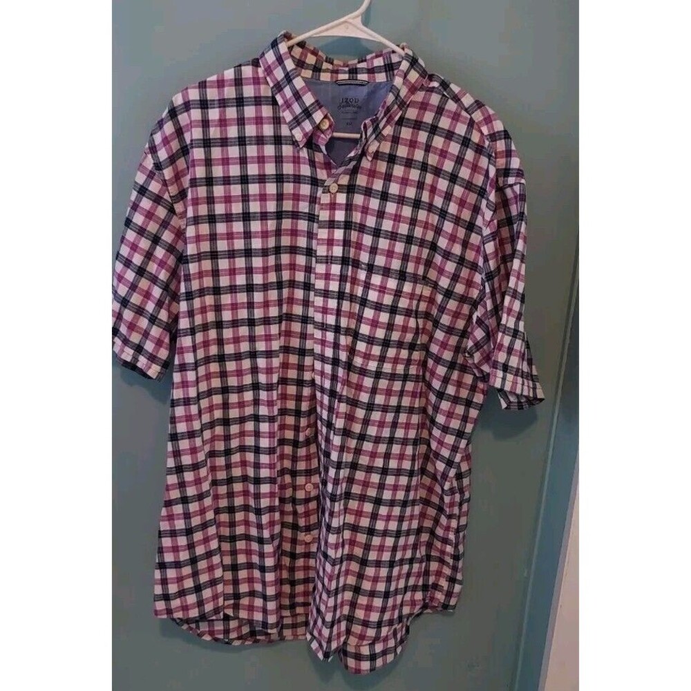 ! IZOD Saltwater Men's Relaxed Dockside Beach Casual Cotton XLT